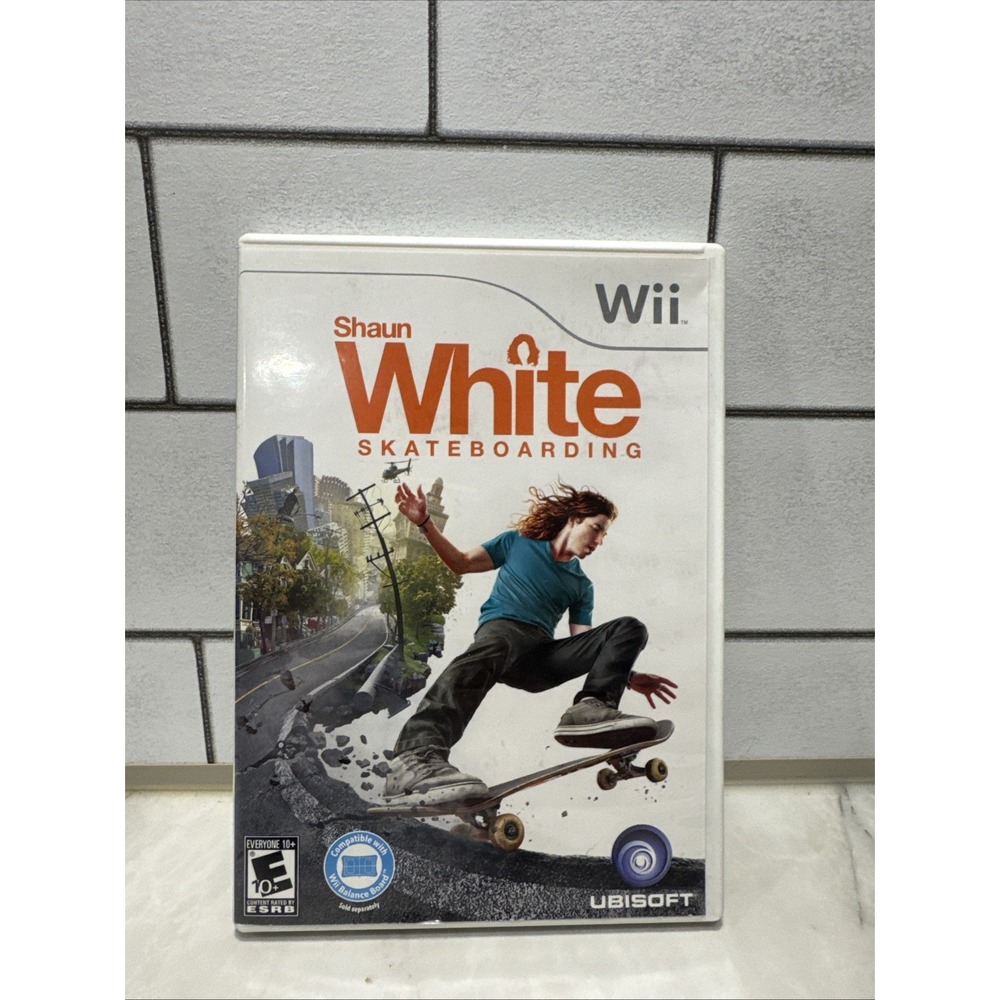Shaun White Skateboarding Nintendo Wii 2010 CIB Complete w/ Manual Ubisoft